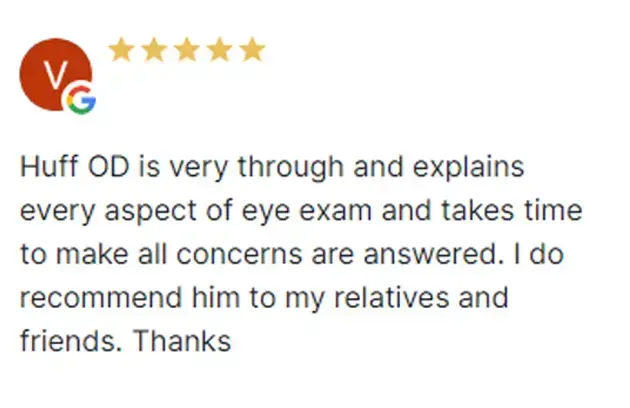 Eye Care Alamosa CO Testimonial 2